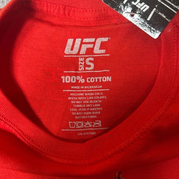 UFC Valentina Shevchenko Tee Womens S Red "Bullet" Graphic‎ T Shirt Cotton - Picture 3 of 7